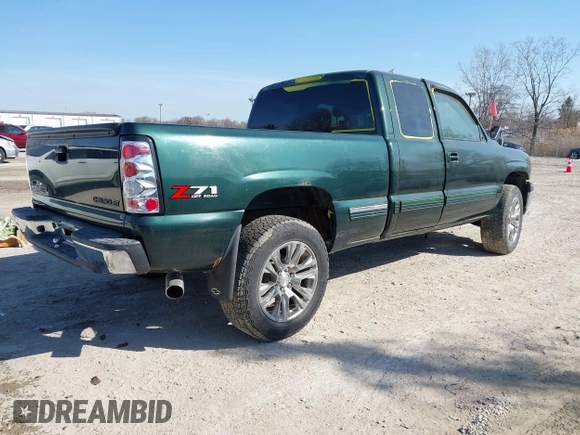 2001 Chevrolet Silverado 1500 LS with VIN 1GCEK19T31E163538, listed as a IAAI auction lot 41781058 with 0 mi miles. Bid and sale history available at carsss.com. Image 4.