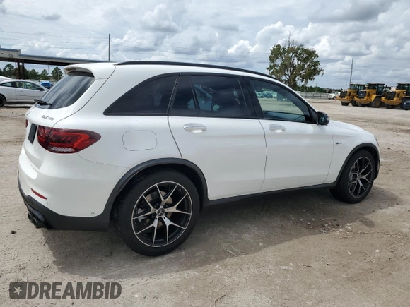2020 Mercedes-Benz GLC with VIN W1N0G6EB7LF787290, listed as a Copart auction lot 70901174 with 38,443 mi miles and Non Repairable. Bid and sale history available at carsss.com. Image 3.