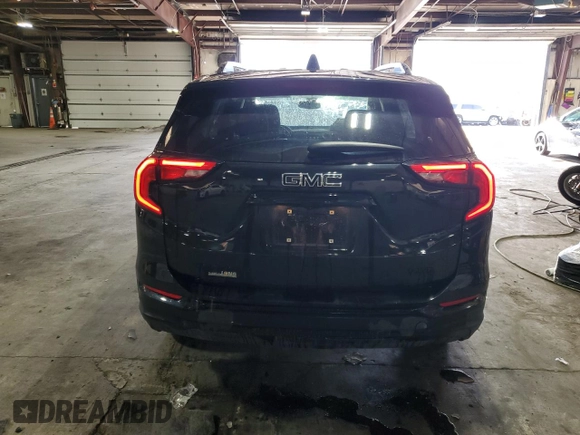 2021 GMC Terrain SLE z VIN 3GKALTEV7ML360767, wystawiony jako Copart lot #55701895 z przebiegiem 46 500 mil mil oraz Szkoda całkowita • Salvage title. Historia ofert i sprzedaży dostępna na DreamBid. Obrazek 6.