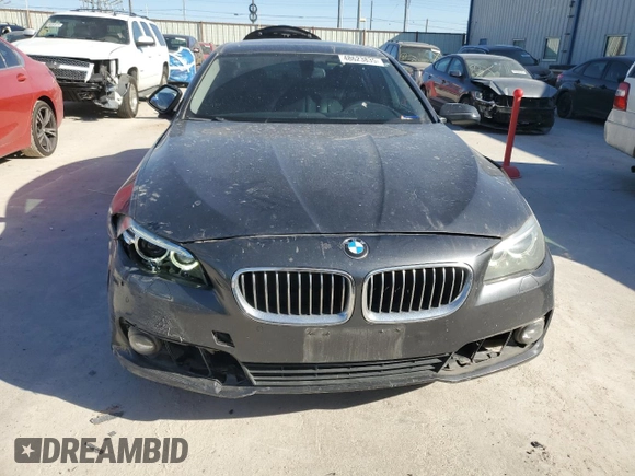 2016 BMW 5 Series 528i with VIN WBA5A5C59GG350555, listed as a Copart auction lot 48623835 with 136,909 mi miles and Salvage Title. Bid and sale history available at DreamBid. Image 5.