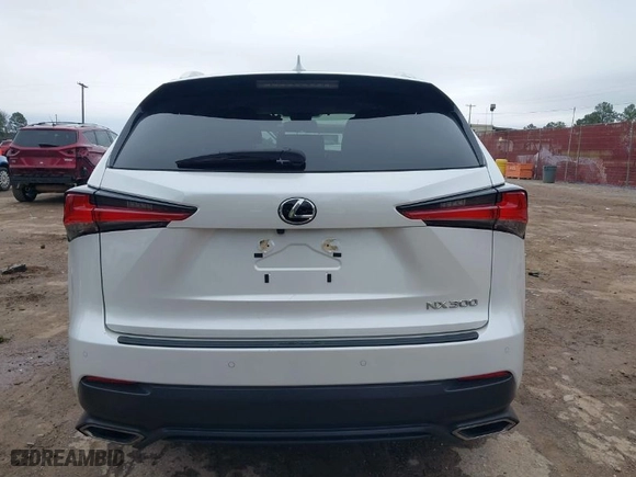 2021 Lexus NX with VIN JTJDARBZ8M5032120, listed as a IAAI auction lot 41609435 with 42,736 mi miles. Bid and sale history available at carsss.com. Image 16.