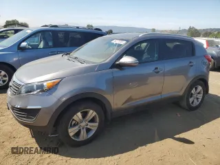 2013 Kia Sportage LX with VIN KNDPB3A24D7530799, listed as a Copart auction lot 58273265 with 81,367 mi miles and Salvage title. Bid and sale history available at DreamBid. Image 1.