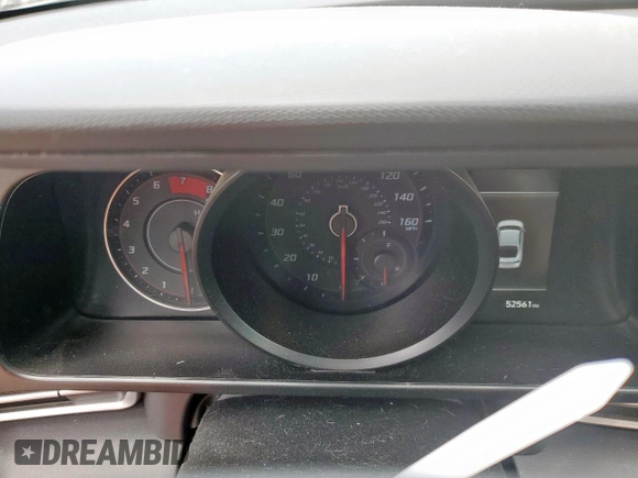 2023 Hyundai Elantra SEL with VIN 5NPLM4AG1PH092057, listed as a Copart auction lot 58759815 with 52,561 mi miles and Salvage title. Bid and sale history available at DreamBid. Image 9.