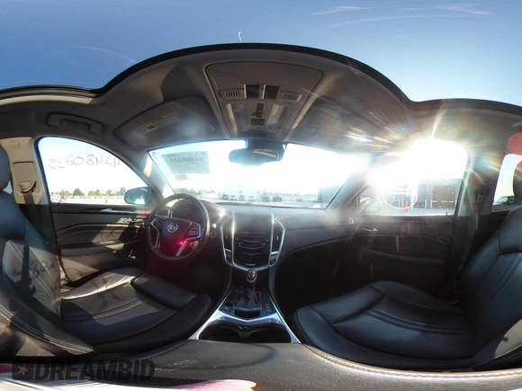 2014 Cadillac SRX Performance Collection with VIN 3GYFNFE35ES663320, listed as a IAAI auction lot 42480235 with 112,406 mi miles and . Bid and sale history available at DreamBid. Image 18.