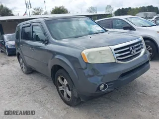 2012 Honda Pilot EX-L with VIN 5FNYF3H55CB036730, listed as a IAAI auction lot 41872828 with 257,031 mi miles. Bid and sale history available at carsss.com. Image 1.