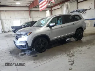 2021 Honda Pilot Special Edition with VIN 5FNYF6H22MB080192, listed as a Copart auction lot 47523765 with 60,402 mi miles and Salvage Title. Bid and sale history available at carsss.com. Image 1.