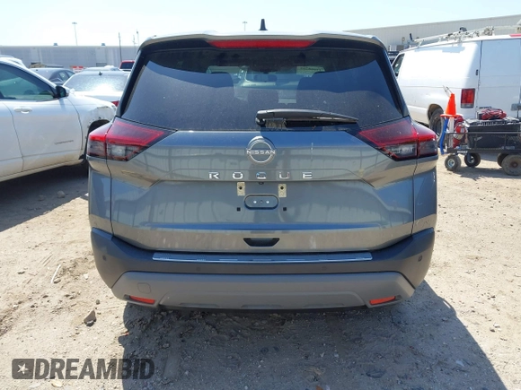 2023 Nissan Rogue S with VIN 5N1BT3AA5PC749860, listed as a IAAI auction lot 42000756 with 29,634 mi miles and . Bid and sale history available at carsss.com. Image 16.