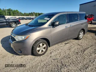 2014 Nissan Quest S with VIN JN8AE2KP2E9105898, listed as a Copart auction lot 61828105 with 132,584 mi miles and Clean title. Bid and sale history available at DreamBid. Image 1.