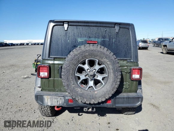2021 Jeep Wrangler Rubicon z VIN 1C4HJXCG6MW688865, wystawiony jako Copart lot #53701935 z przebiegiem 43 759 mil mil oraz Szkoda całkowita • Salvage title. Historia ofert i sprzedaży dostępna na DreamBid. Obrazek 6.