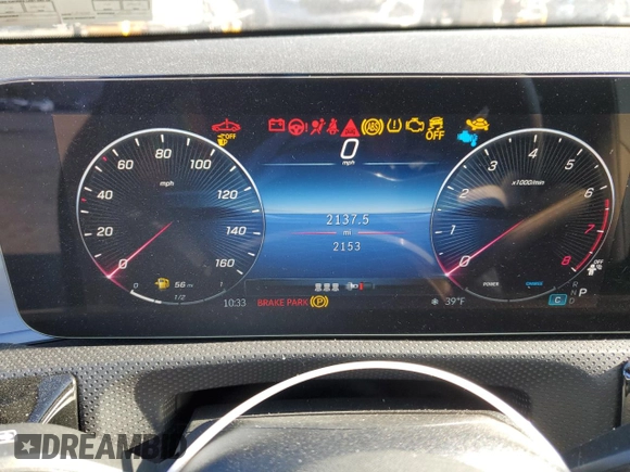 2024 Mercedes-Benz CLA 250 z VIN W1K5J4HB5RN455240, wystawiony jako Copart lot #82819064 z przebiegiem 2 153 mil mil oraz Szkoda całkowita • Salvage title. Historia ofert i sprzedaży dostępna na DreamBid. Obrazek 9.