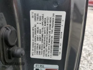 2013 Honda Civic Cpe LX with VIN 2HGFG3B51DH521795, listed as a Copart auction lot 43772055 with 83,740 mi miles and Salvage Title. Bid and sale history available at carsss.com. Image 15.