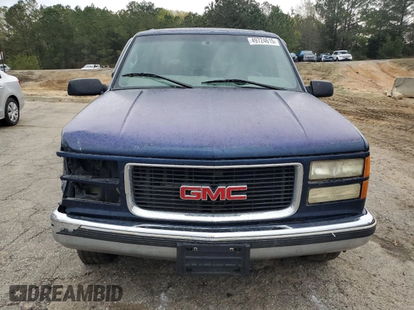 1998 GMC Yukon with VIN 1GKEK13R5WR514208, listed as a Copart auction lot 49724615 with 260,788 mi miles and Salvage Title. Bid and sale history available at carsss.com. Image 5.