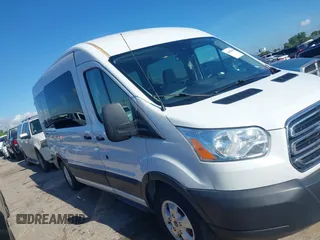2019 Ford Transit Passenger XL with VIN 1FBAX2CMXKKA94605, listed as a IAAI auction lot 42608464 with 134,305 mi miles and . Bid and sale history available at DreamBid. Image 1.