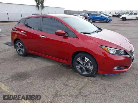 2022 Nissan LEAF SV Plus with VIN 1N4BZ1CV1NC563565, listed as a IAAI auction lot 41793070 with 32,398 mi miles and . Bid and sale history available at DreamBid. Image 1.