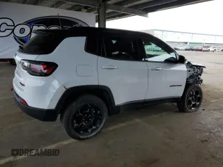 2023 Jeep Compass Trailhawk with VIN 3C4NJDDN1PT503243, listed as a Copart auction lot 60724475 with 13,063 mi miles and Salvage title. Bid and sale history available at DreamBid. Image 3.