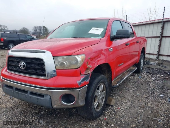 2008 Toyota Tundra 2WD Truck with VIN 5TFEV54158X041587, listed as a IAAI auction lot 41495639 with 337,508 mi miles. Bid and sale history available at carsss.com. Image 2.