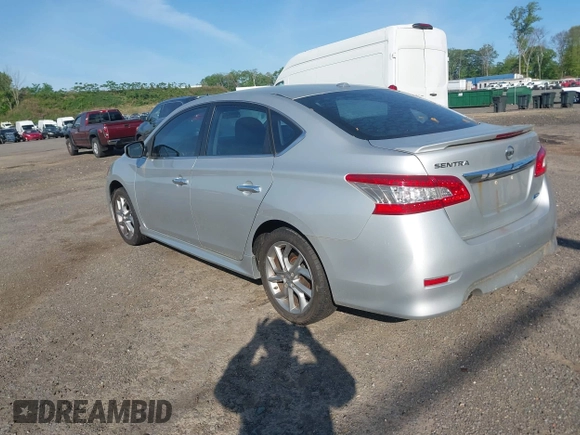 2013 Nissan Sentra FE+ S with VIN 3N1AB7AP0DL742817, listed as a IAAI auction lot 42247014 with 155,285 mi miles and . Bid and sale history available at DreamBid. Image 3.