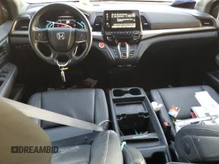 2024 Honda Odyssey EX-L with VIN 5FNRL6H6XRB008230, listed as a Copart auction lot 51418395 with 11,879 mi miles and Salvage Title. Bid and sale history available at DreamBid. Image 8.