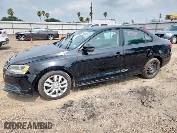 2012 Volkswagen Jetta SE with VIN 3VWDP7AJ8CM351718, listed as a Copart auction lot 58590425 with 183,130 mi miles and Salvage title. Bid and sale history available at DreamBid. Image 1.