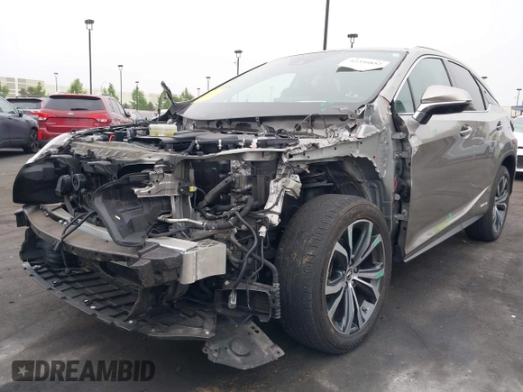 2022 Lexus RX 450h with VIN 2T2HGMDA7NC072735, listed as a IAAI auction lot 42356852 with 62,835 mi miles and . Bid and sale history available at DreamBid. Image 6.