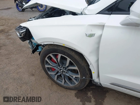 2023 Cadillac XT6 AWD Sport with VIN 1GYKPHRS1PZ155437, listed as a IAAI auction lot 41758495 with 22,949 mi miles. Bid and sale history available at carsss.com. Image 19.