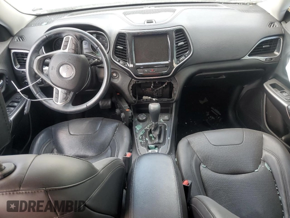 2019 Jeep Cherokee Limited with VIN 1C4PJMDNXKD149214, listed as a Copart auction lot 59538785 with 68,509 mi miles and Salvage title. Bid and sale history available at DreamBid. Image 8.