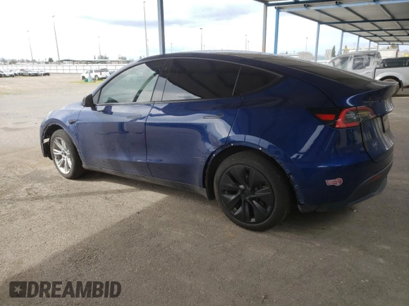 2021 Tesla Model Y Long Range with VIN 5YJYGDEE0MF096777, listed as a Copart auction lot 49005925 with 94,455 mi miles and Salvage Title. Bid and sale history available at DreamBid. Image 2.