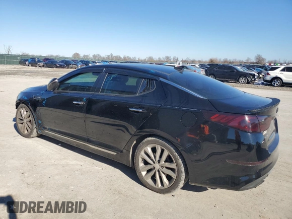 2014 Kia Optima SX Turbo with VIN 5XXGR4A68EG334376, listed as a Copart auction lot 89090345 with 125,929 mi miles and Salvage title. Bid and sale history available at DreamBid. Image 2.