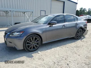 2015 Lexus GS 350 with VIN JTHCE1BL6FA010013, listed as a Copart auction lot 61256135 with 160,006 mi miles and Salvage title. Bid and sale history available at DreamBid. Image 1.