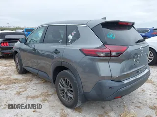 2021 Nissan Rogue S with VIN 5N1AT3AA7MC719752, listed as a IAAI auction lot 40639218 with 28,140 mi miles and . Bid and sale history available at DreamBid. Image 3.