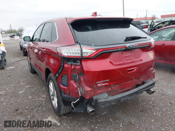 2016 Ford Edge SEL with VIN 2FMPK3J81GBC40046, listed as a IAAI auction lot 41945643 with 71,109 mi miles. Bid and sale history available at carsss.com. Image 3.