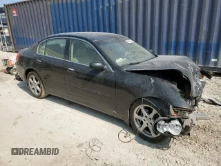 2004 Infiniti G35 w/Leather with VIN JNKCV51F94M719128, listed as a Copart auction lot 70661514 with Not Provided miles and Non Repairable. Bid and sale history available at DreamBid. Image 4.