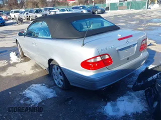 2002 Mercedes-Benz CLK 320/430 with VIN WDBLK65G82T102405, listed as a IAAI auction lot 41225601 with 63,800 mi miles and . Bid and sale history available at DreamBid. Image 3.