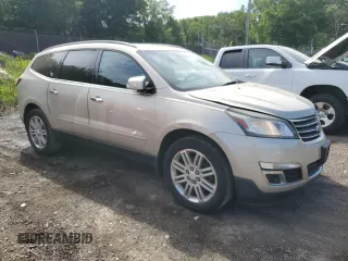 2015 Chevrolet Traverse LT with VIN 1GNKRGKD8FJ368184, listed as a Copart auction lot 57404575 with 99,397 mi miles and Salvage title. Bid and sale history available at DreamBid. Image 4.