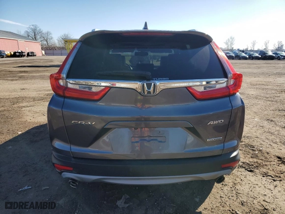 2017 Honda CR-V Touring with VIN 2HKRW2H95HH109427, listed as a Copart auction lot 50350935 with 198,485 mi miles and Salvage Title. Bid and sale history available at carsss.com. Image 6.