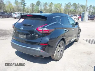 2020 Nissan Murano SV with VIN 5N1AZ2BS0LN103202, listed as a IAAI auction lot 41992288 with 73,396 mi miles and . Bid and sale history available at DreamBid. Image 4.