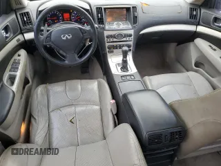 2007 Infiniti G35 Journey with VIN JNKBV61E67M725255, listed as a Copart auction lot 76251064 with 214,985 mi miles and Salvage Title. Bid and sale history available at DreamBid. Image 8.