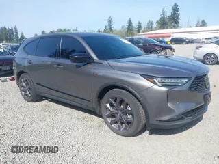2022 Acura MDX w/A-Spec Package with VIN 5J8YE1H05NL044324, listed as a IAAI auction lot 42118880 with 47,618 mi miles and . Bid and sale history available at DreamBid. Image 1.