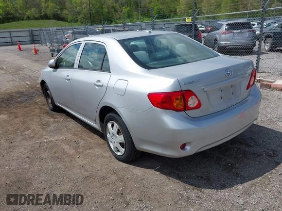 2009 Toyota Corolla with VIN 1NXBU40E49Z017630, listed as a IAAI auction lot 42204714 with 176,828 mi miles. Bid and sale history available at carsss.com. Image 3.
