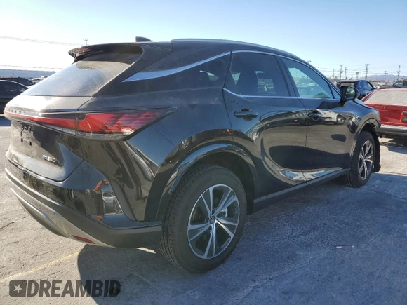 2024 Lexus RX with VIN 2T2BAMBA4RC043550, listed as a Copart auction lot 41428825 with 7,455 mi miles and Salvage Title. Bid and sale history available at carsss.com. Image 3.