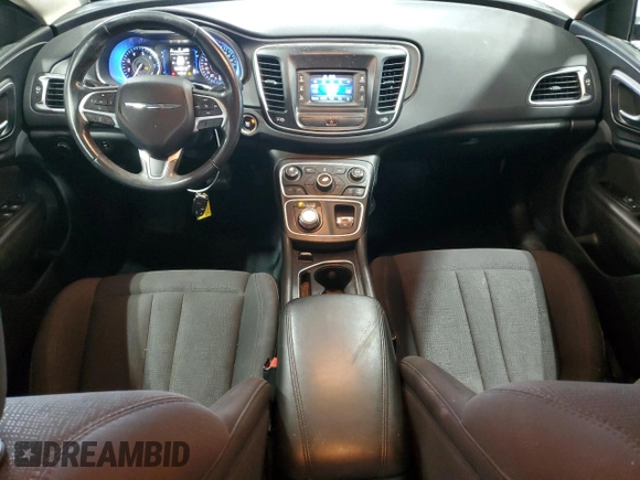 2015 Chrysler 200 Limited with VIN 1C3CCCAB8FN724900, listed as a Copart auction lot 60056645 with 143,032 mi miles and Salvage title. Bid and sale history available at DreamBid. Image 8.
