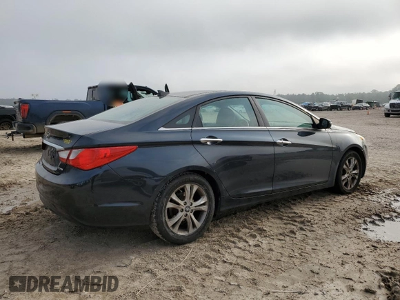 2013 Hyundai Sonata Limited with VIN 5NPEC4AC8DH545112, listed as a Copart auction lot 54105875 with 200,491 mi miles and Clean Title. Bid and sale history available at carsss.com. Image 3.