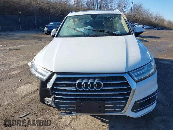 2018 Audi Q7 with VIN WA1AHBF71JD045630, listed as a IAAI auction lot 41526656 with 92,991 mi miles and . Bid and sale history available at DreamBid. Image 12.