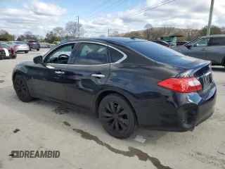 2013 Infiniti M37 with VIN JN1BY1AR6DM602892, listed as a Copart auction lot 81254914 with 146,465 mi miles and Salvage Title. Bid and sale history available at carsss.com. Image 2.