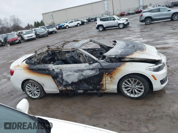 2016 BMW 2 Series 228i xDrive with VIN WBA1L9C56GV325558, listed as a IAAI auction lot 41833671 with 1 mi miles. Bid and sale history available at carsss.com. Image 12.