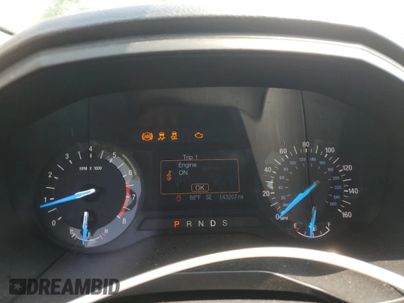 2016 Ford Edge SE with VIN 2FMPK3G98GBC50024, listed as a Copart auction lot 59603965 with 143,207 mi miles and Clean title. Bid and sale history available at DreamBid. Image 9.