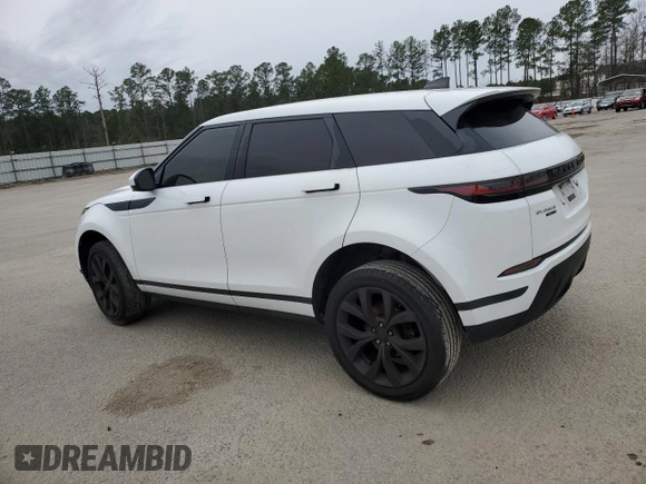 2020 Land Rover Range Rover Evoque SE with VIN SALZP2FXXLH080473, listed as a Copart auction lot 46054325 with 0 mi miles and Salvage Title. Bid and sale history available at carsss.com. Image 2.