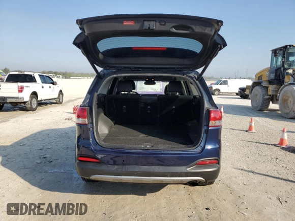 2018 Kia Sorento EX with VIN 5XYPH4A15JG360947, listed as a Copart auction lot 43356255 with 95,442 mi miles and Salvage title. Bid and sale history available at DreamBid. Image 6.