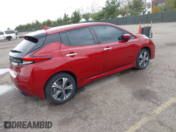 2022 Nissan LEAF SV Plus with VIN 1N4BZ1CV1NC563565, listed as a IAAI auction lot 41793070 with 32,398 mi miles and . Bid and sale history available at DreamBid. Image 4.