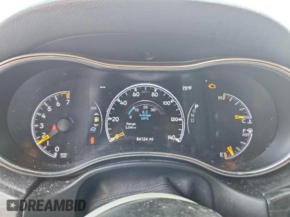 2020 Jeep Grand Cherokee Laredo E with VIN 1C4RJEAG7LC113542, listed as a Copart auction lot 62715585 with 64,124 mi miles and Salvage title. Bid and sale history available at DreamBid. Image 9.
